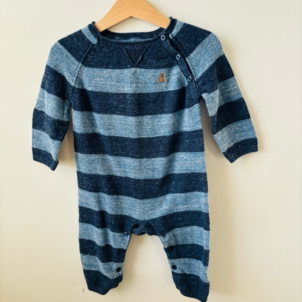 Baby Gap Knit Long Sleeve one Piece 6-12m